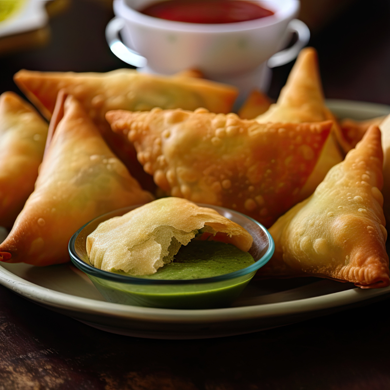 Cocktail Pizza Samosa