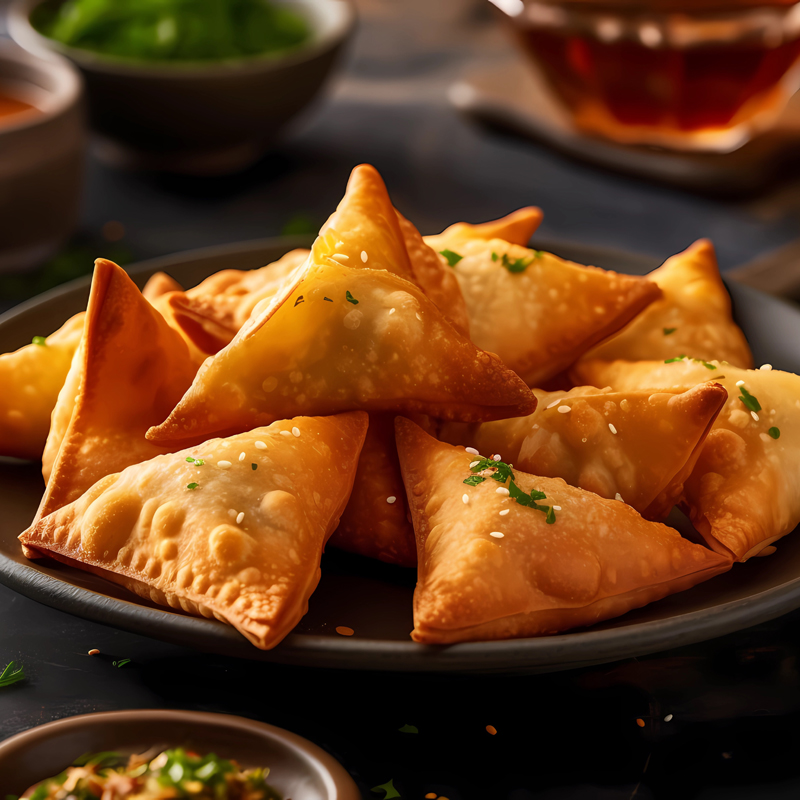 Cocktail Pizza Samosa