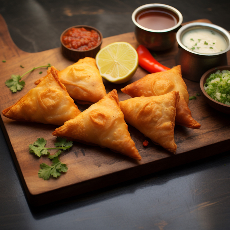 Cocktail Pizza Samosa