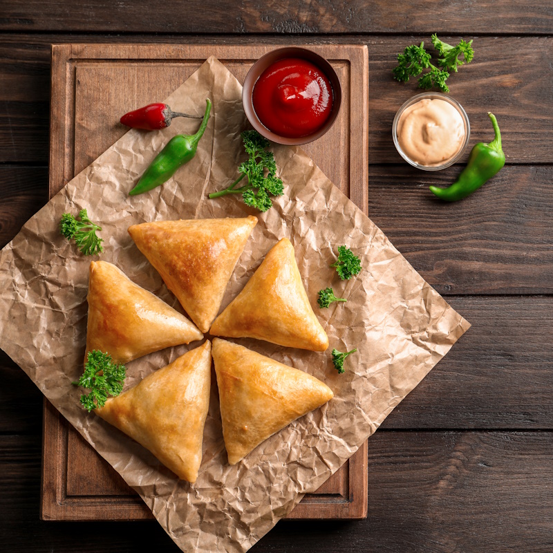 Cocktail Veg Samosa